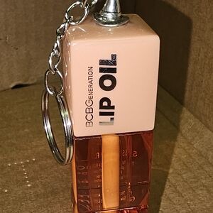 BCBGeneration Peach and Pink Lip Oil Keychain